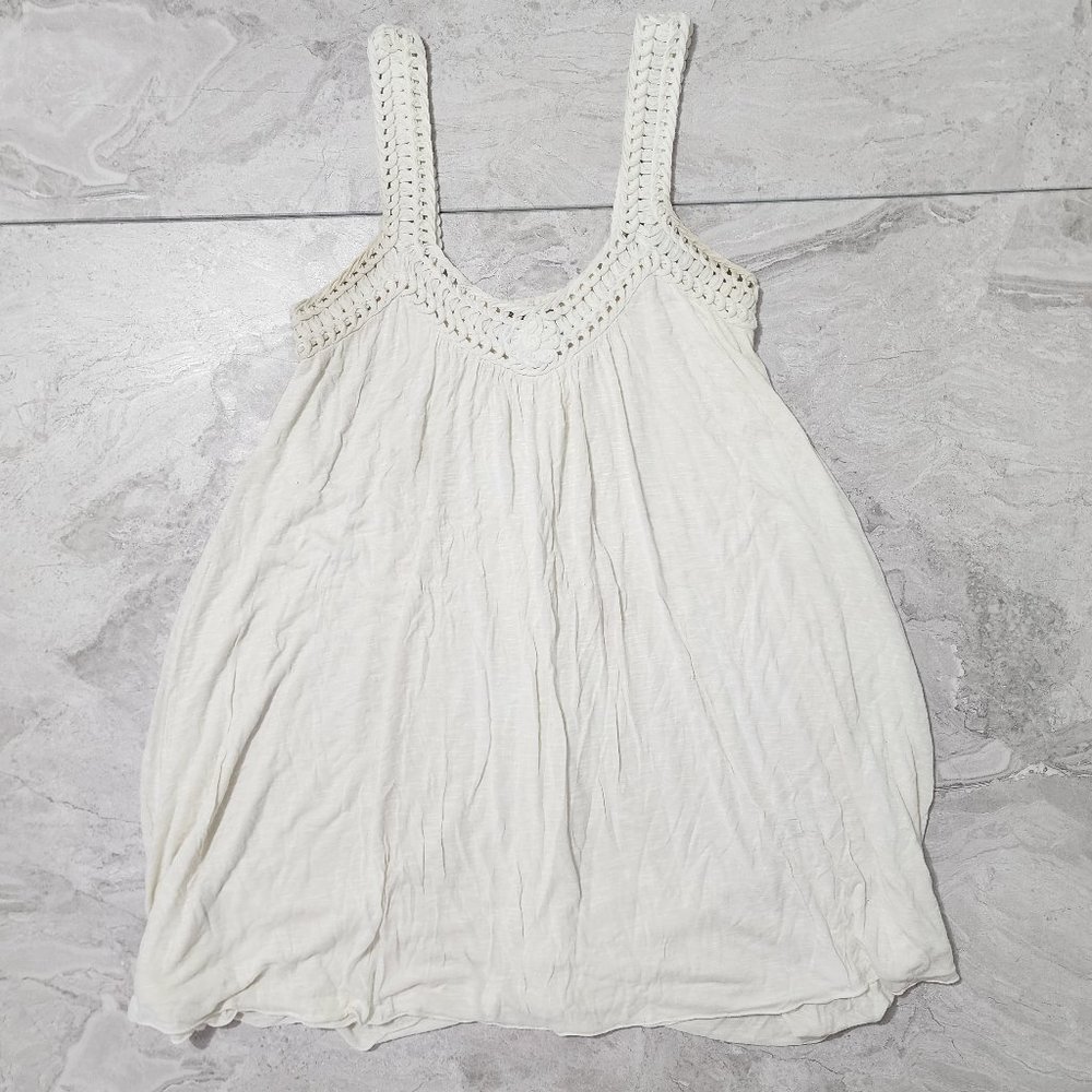 ZARA Frafalue Tunic Shirt Women's White Size Small